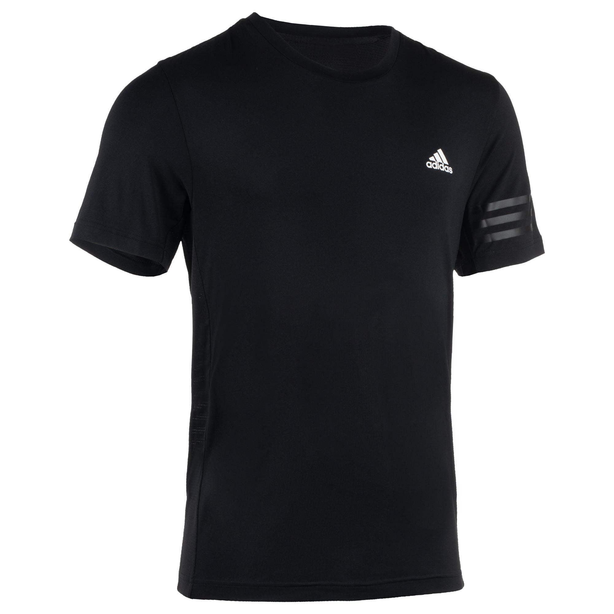 Fitness shirt Adidas voor heren, zwart Fitness shirt Adidas voor heren, zwart